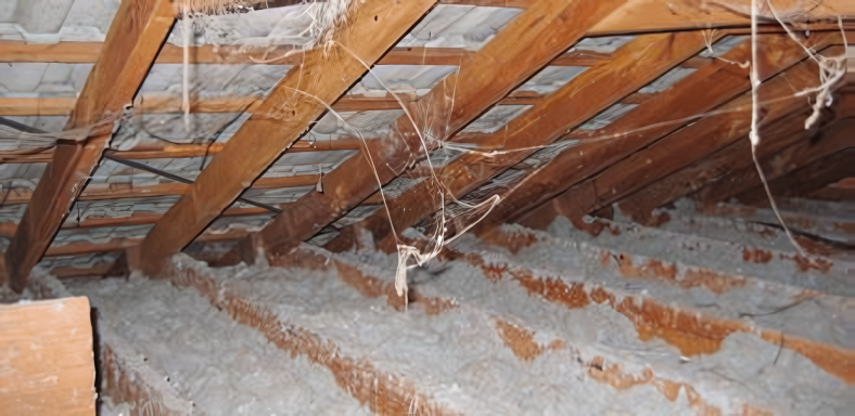 Asbestos on sale attic insulation